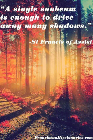 St. Francis of Assisi quote
