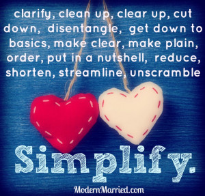 Simplify Your Life Quote