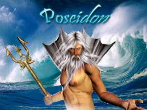 God Poseidon Mytheon Wallpaper
