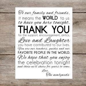Thank You Family And Friends Quotes Thank you family friends