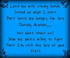 Lead me by Sanctus Real ...so we can, call this our home. Lead me ...