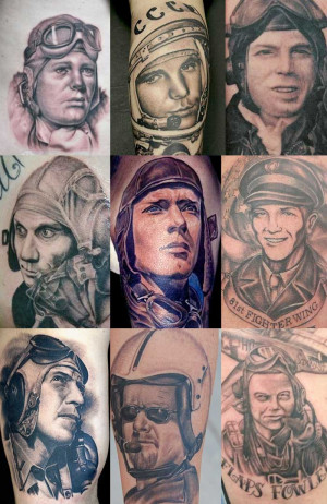 Aviation tattoos