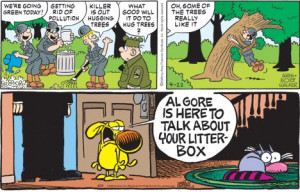 the funny pages are yukking it up for the environment with earth day ...