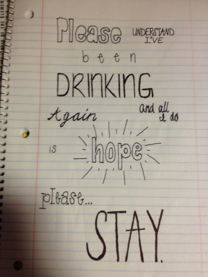 Mayday Parade lyrics. Stay.