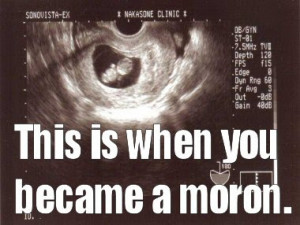 Fetal Pain at 35 Weeks! And Other Subjective Prochoice Douchebaggery