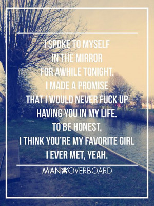 man overboard - 