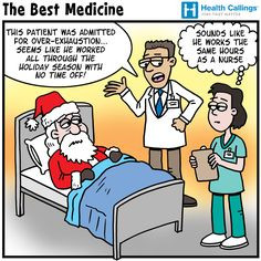 Medicine: Santa and a Nurse #healthcare #health #care #nursing #nurse ...