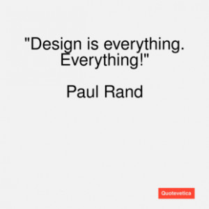 Paul Rand Famous Quotes