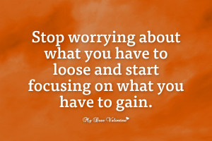 Inspiration Picture Quotes - Stop worrying