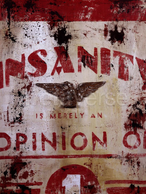 Insanity by Rodney White art print