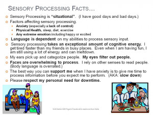 sensory processing