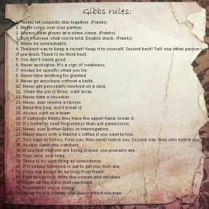Gibbs rules