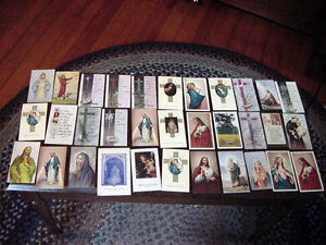 ... -1900S-CATHOLIC-HOLY-CARDS-SAINTS-BIBLE-QUOTES-IN-LOVING-MEMORY