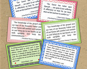 2014 LDS Visiting Teaching Message Quotes Handouts, Relief Society ...