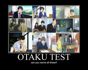 Otaku's Test!