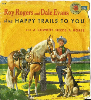 Vintage Roy Rogers and Dale Evans sing Happy by TheIDconnection, $35 ...
