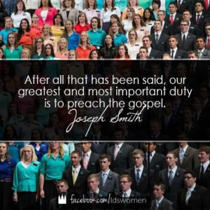 lds quote. James is in this picture! he's hidden under the quote, but ...