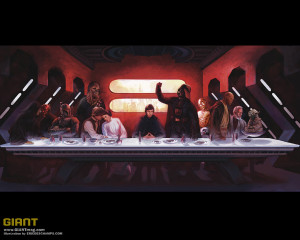 Star Wars Star Wars-The Last Supper.