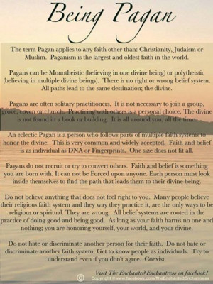 Being Pagan ☆ this is the best explanation I have found..