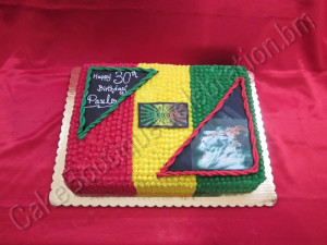 Rasta Birthday Cake Hello