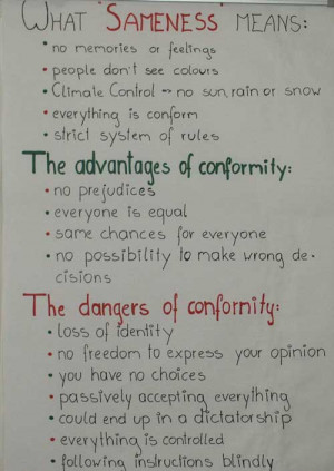 Sameness and Conformity