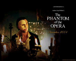 Our 7 year old and The Phantom of the Opera Musical