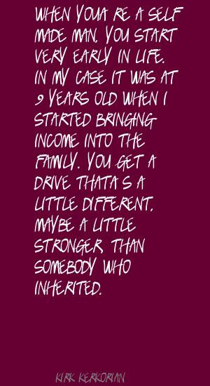 Kirk Kerkorian's quote #1