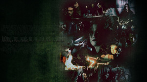 the crow wallpaper by Sara-Devestation