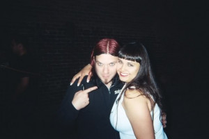 Cara with Brent Smith of Shinedown 62306 Image