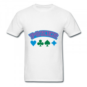 Tee Shirt Custom Tshirts Poker Cards cool Business quotes T-Shirt ...