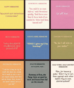 Hermione Granger- love book quotes - 