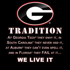 Georgia Tradition, Georgia Bulldogs