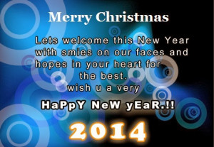 Merry Xmas and New Year 2015 Blessings Messages in Advance for Lover