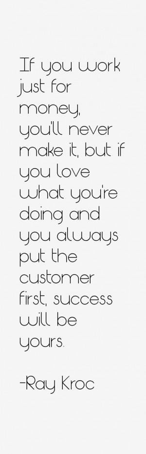 Ray Kroc Quotes & Sayings