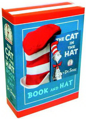 The Cat in the hat book and hat - DR. SEUSS