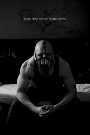 the process – Tom Hardy’s transformation into Bane.