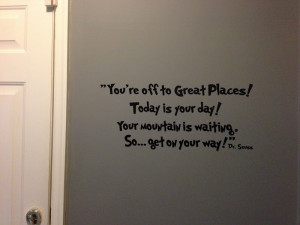 Dr. Seuss Wall Decal Quotes