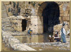 The Blind Man Washes in the Pool of Siloam 