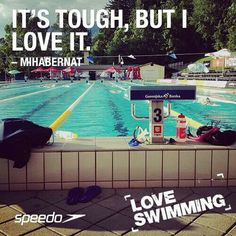 ... learn how to swimming last summer. It's pretty hard to practice. More