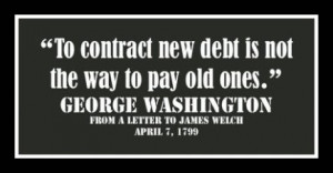 Hello Washington, it's George. Is anybody listening?