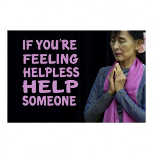 Aung San Suu Kyi Poster