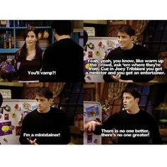 monica and joey friends tv show funny quotes more friend quotes ...