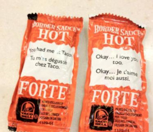 Funny Taco Bell Sauce Sayings