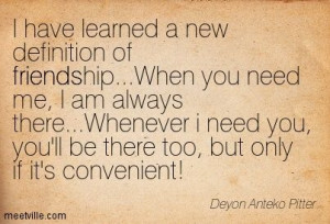 ... you, you'll be there too, but only if it's convenient! Deyon Anteko