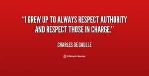 Respect Authority Quotes