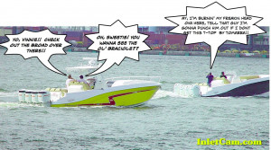 Re: deep impact set up miamibeach boat show