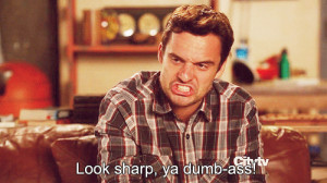 top 10 gifs about New Girl quotes