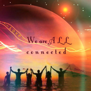 yes we are all connected suppose we have someone at work we don t get ...
