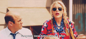 busy philipps, busy philipps gif, cougar town gif, slap gif # busy ...