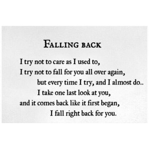 Falling back